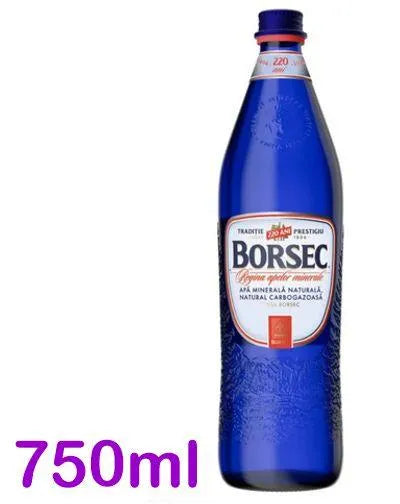 BORSEC CARBONATED MINERAL WATER 0.75lt