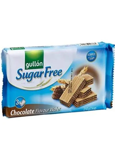 GULLON WAFERS CHOCOLATE SUGAR FREE 180gr