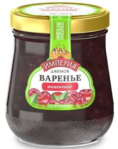 IMPERIA DJEMOV (NO SUGAR) CHERRY PRESERVE 550 gr