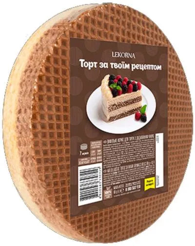 LEKORNA WAFERS LAYERS CACAO 90gr