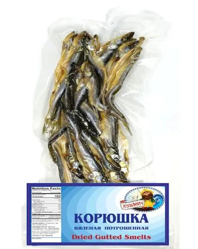 KUZMICH DRIED GUTTED SMELLS (KORYUSHKA) 0.3-0.5lb
