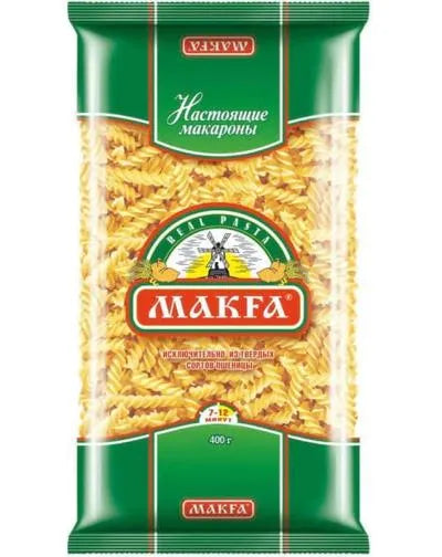MAKFA SPIRALS PASTA 450gr.