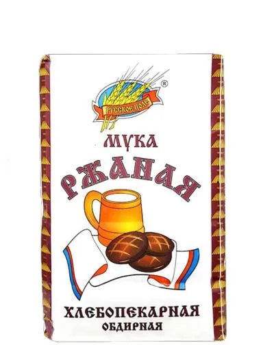 RUSSKOE POLE RYE FLOUR 1kg