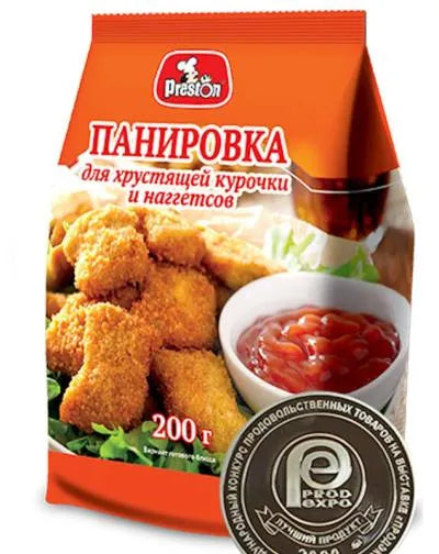 PRESTON BREAD CRUMBS FOR CRISPY CHICKEN AND NUGGETS 200gr