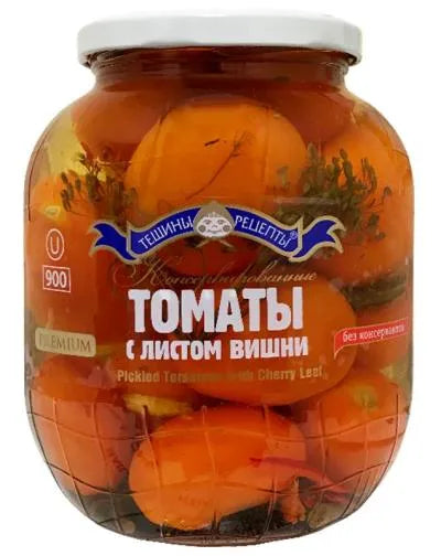 PREMIUM TOMATOES WITH CHERRY LEAVES 900ml