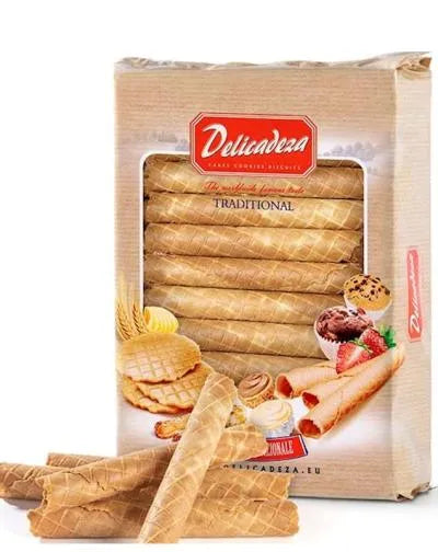 DELICADEZA WAFERS TUBULE 450gr