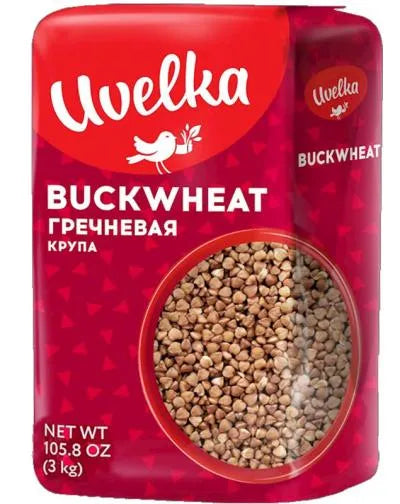 UVELKA BUCKWHEAT GROATS 3000gr.