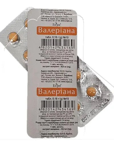 VALERIANA 10 TABLETS