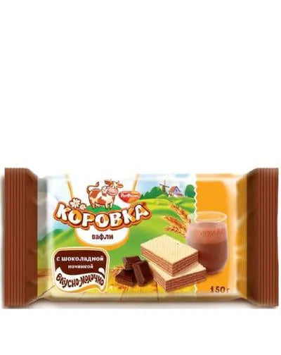 KOROVKA WAFERS WITH CHOCLATE FILLING 150gr