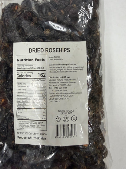 GNP DRIED ROSEHIP 454gr