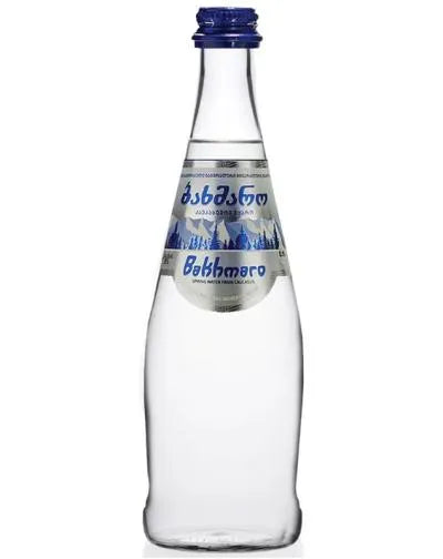 BAKHMARO NATURAL SPRING WATER 0.5lt (16.9oz)(Glass Bottle)