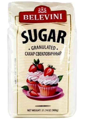 BELEVINI SUGAR GRANULATED 900gr