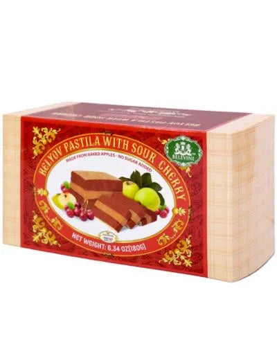 BELYOV PASTILA WITH SOUR CHERRY (NO SUGAR ADDED) 180gr