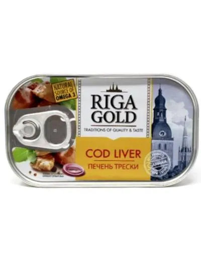 RIGA GOLD COD LIVER IN OIL 121gr