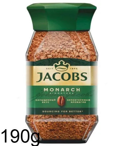 JACOBS MONARCH SIGNATURE INSTANT COFFEE 190gr