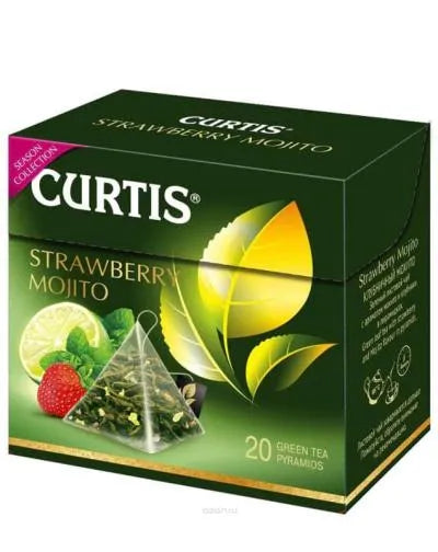 CURTIS STRAWBERRY MOJITO 20 PIRAMID BAGS