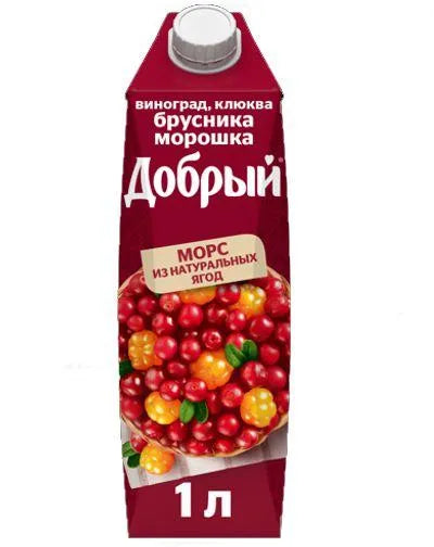 DOBRIY COWBERRY-CLOUDBERRY MORS 1lt