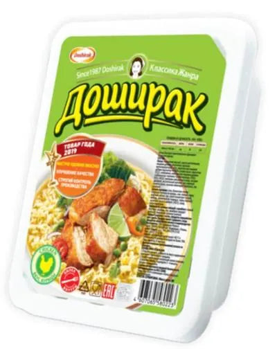 DOSHIRAK CHICKEN TASTE INSTANT NOODLE SOUP 90gr