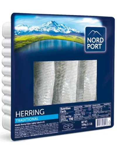 NORD PORT ATLANTIC HERRING IN OIL 1000g