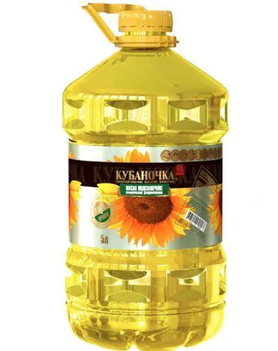 KUBANOCHKA REFINED SUNFLOWER OIL 5lt