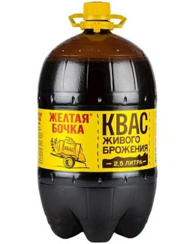 ZHELTAYA BOCHKA KVAS 2.5lt