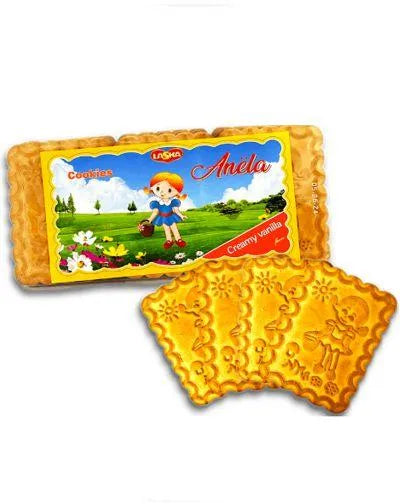 LASKA ANELA COOKIES CREAMY VANILLA FLAVOR 375gr