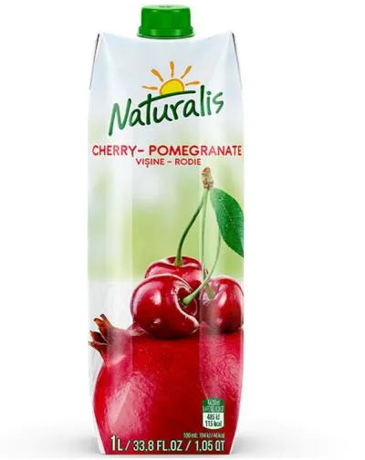 NATURALIS SOUR CHERRY-POMEGRANATE NECTAR 1lt
