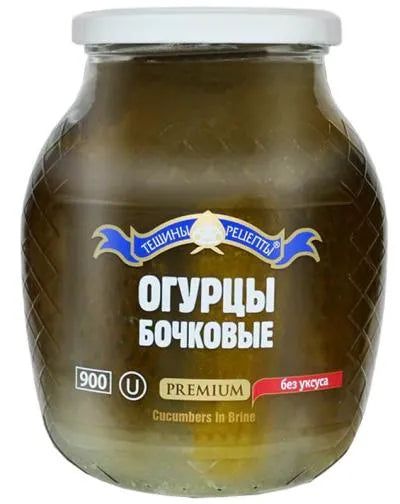 PREMIUM CUCUMBERS IN BRINE (BOCHKOVIE) 900ml