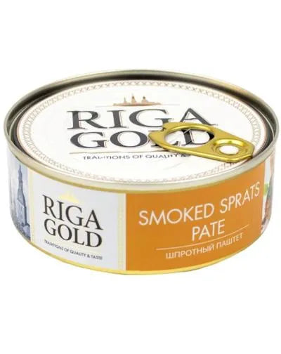 RIGA GOLD SMOKED SPRATS PATE 240gr