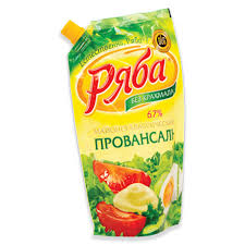 RYABA PROVONSAL MAYONNAISE 410gr