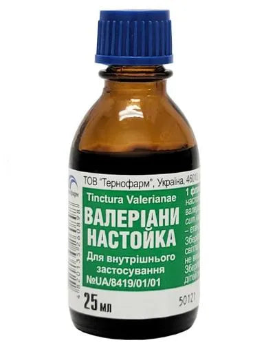 VALERIANA (NASTOYKA) TINCTURE 25ml