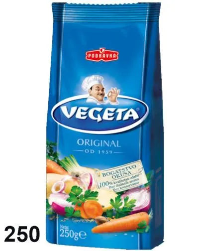 VEGETA GOURMET SEASONNING AND SOUP MIX 250gr