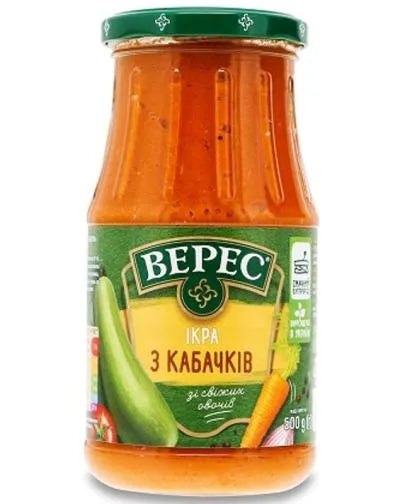 VERES ZUCCHINI SPREAD 500gr