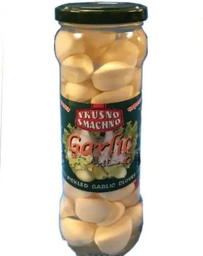 VKUSNO SMACHNO PICKLED GARLIC GLOVES 370gr